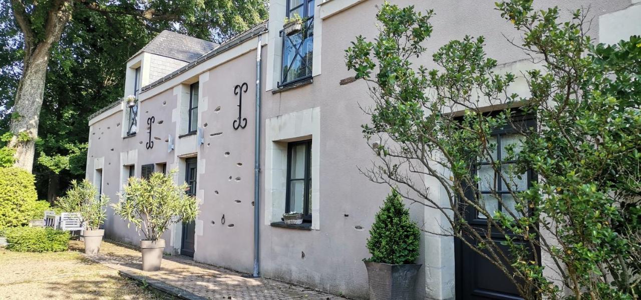 Bed and Breakfast La Demeure Du Goupil Brissac-Quince Esterno foto